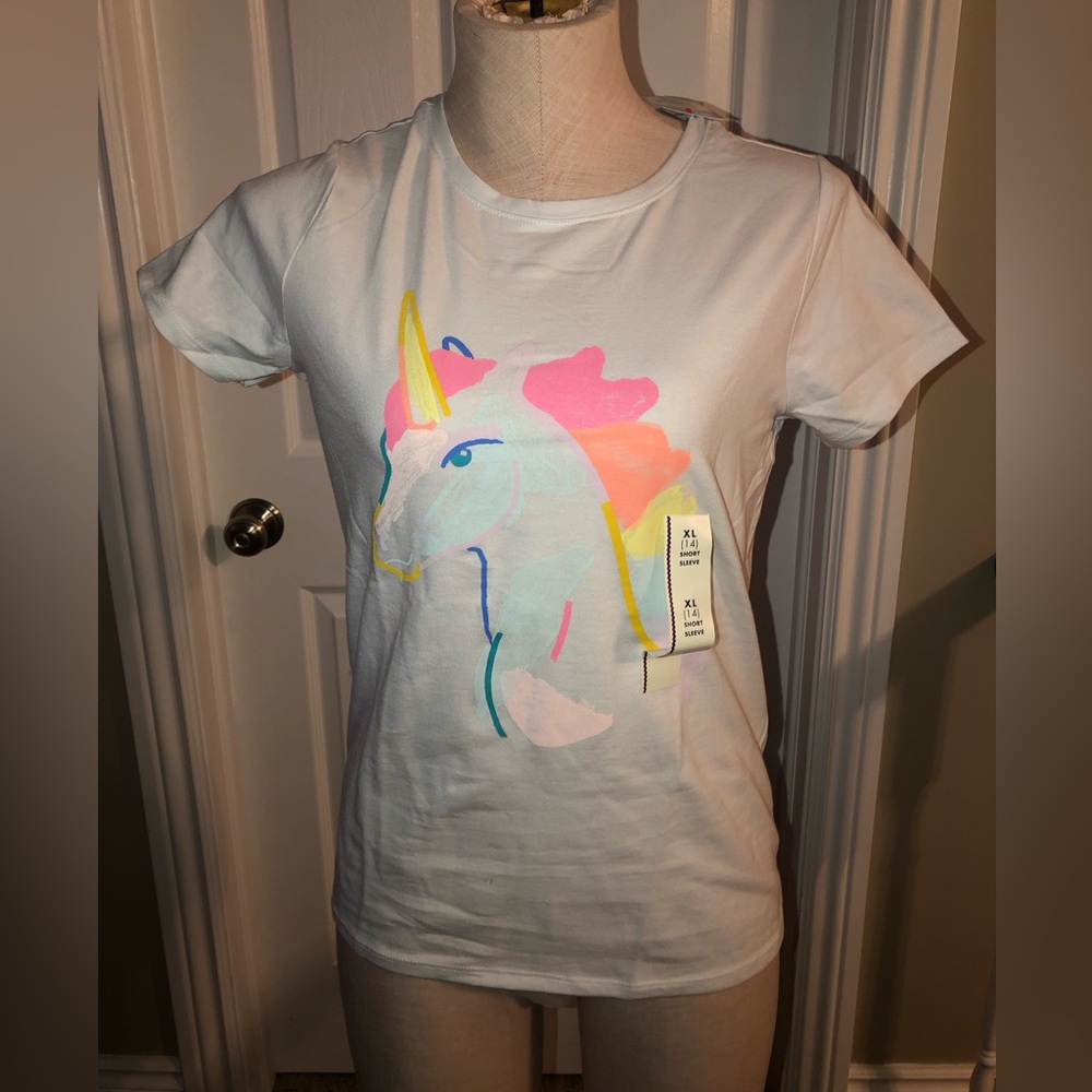 3/$20 Cat & Jack Colourful Unicorn T-shirt